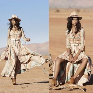 Spell and the gypsy peyote maxi gown dress size small